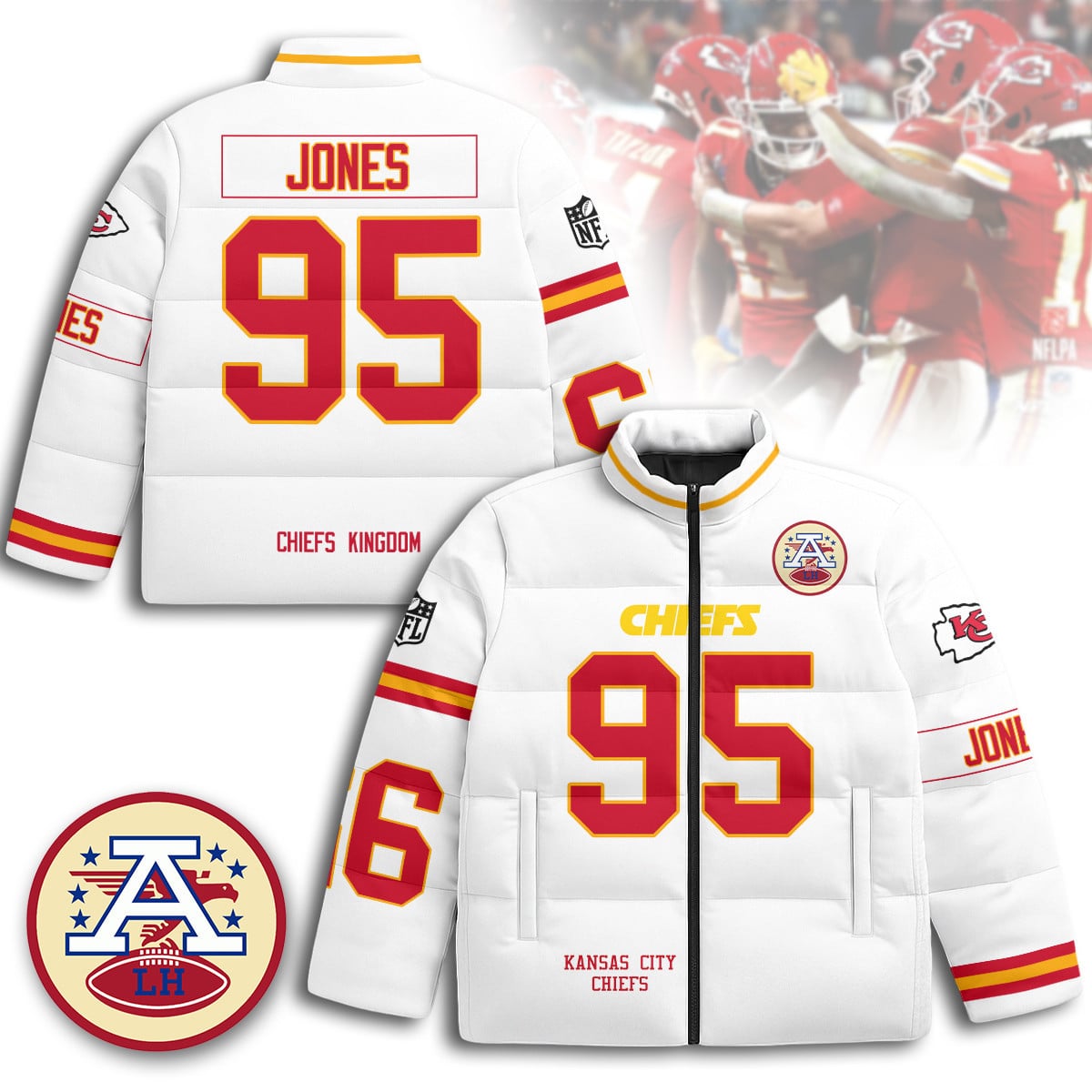 Kansas City Chiefs Unisex Puffer Jacket