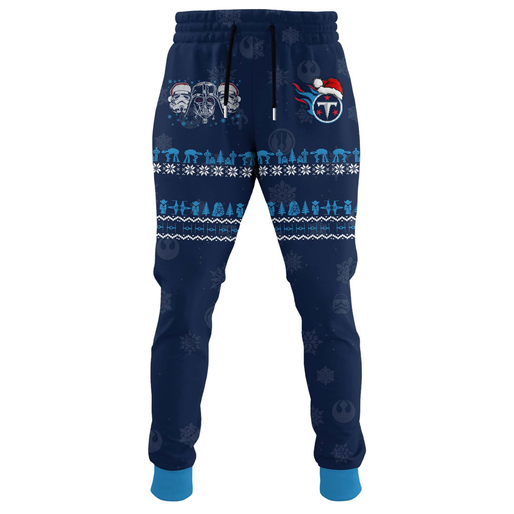 Unisex Titans Merry Christmas The Force Edition Hoodie