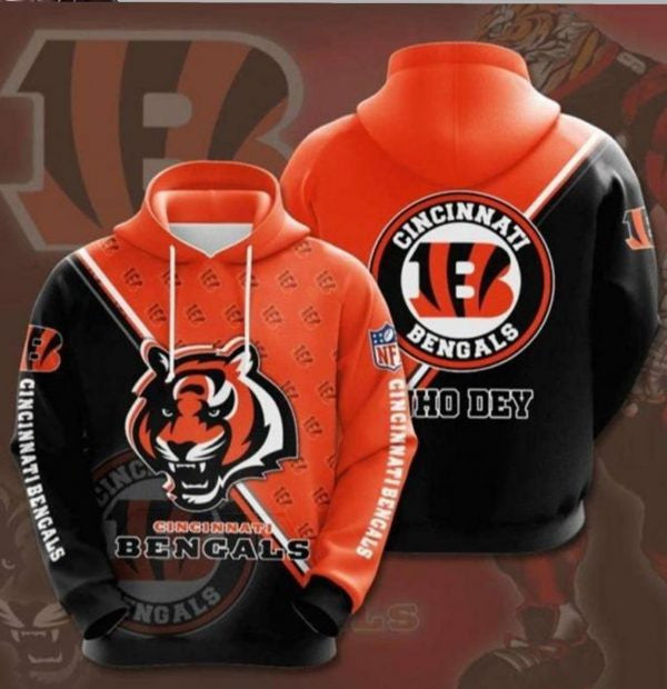NFL Cincinnati Bengals Jersey 3D Hoodie