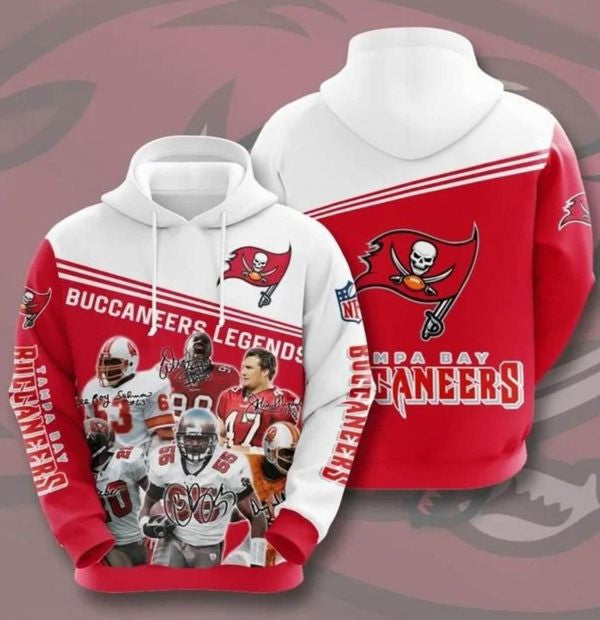 Sports American Football Nfl Tampa Bay Buccaneers 3D Hoodie